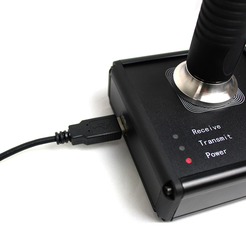 WM-5000E rugged iButton guard tour reader, front view