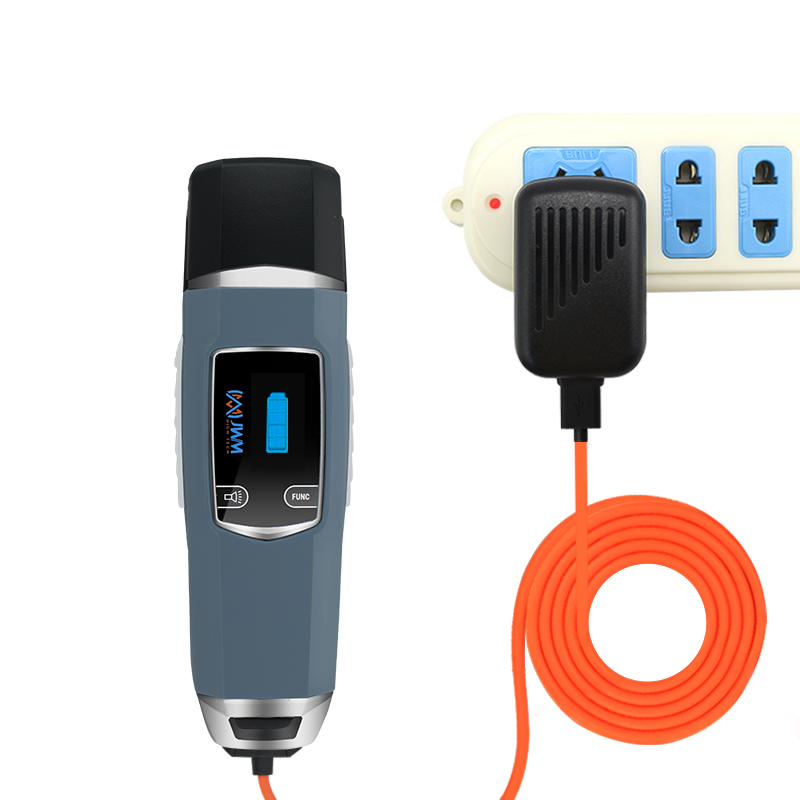 WM-5000V8 dual-mode RFID guard tour reader charging via USB transmit Cable